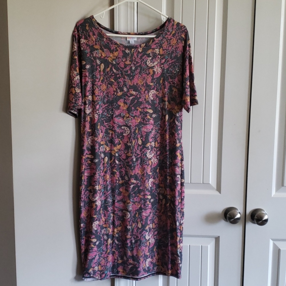 EUC LuLaRoe Julia Dress
